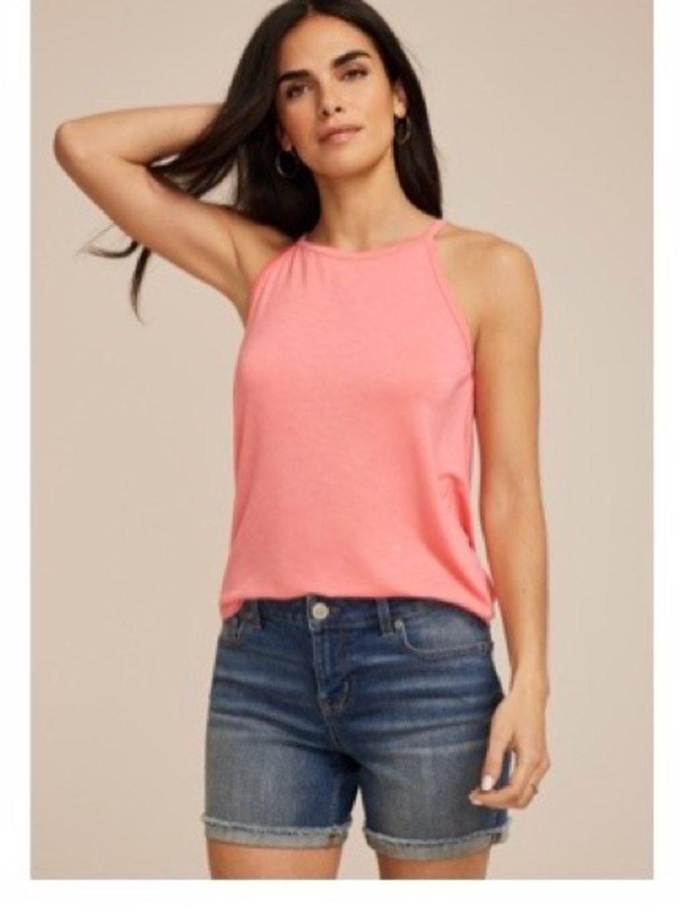 Maurices Coral Tank Top